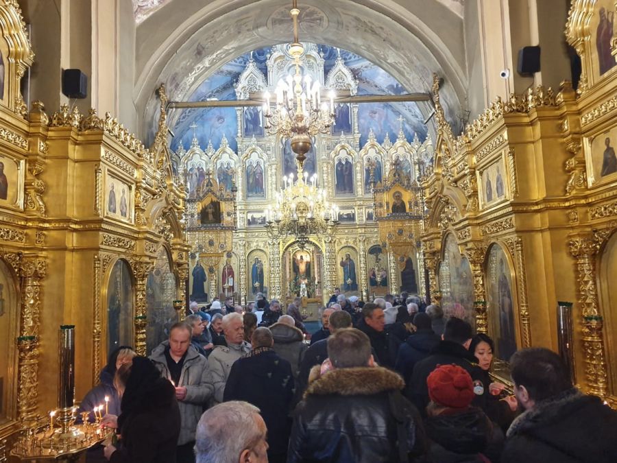 Александр Васильевич ТИМОШЕНКО. Репортаж из Троицкого собора