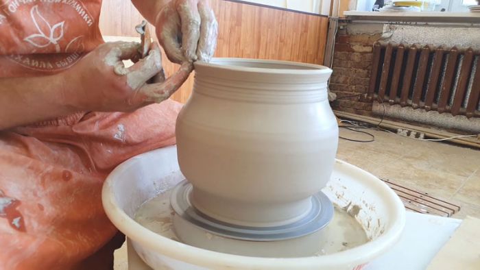 Главная братина - руками алтайского мастера