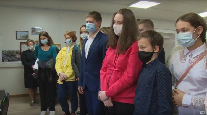 Школьники посетили экскурсию на щёлковском телевидении